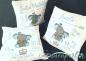 Preview: Geburtskissen Elefant Blau